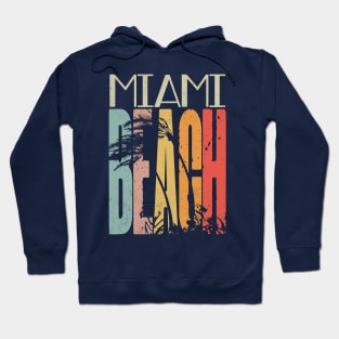 Retro Miami Beach Hoodie